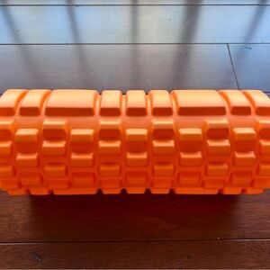 High-Density Orange Foam Roller - Textured